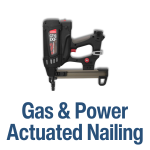Gas & Power Actuated Nailing
